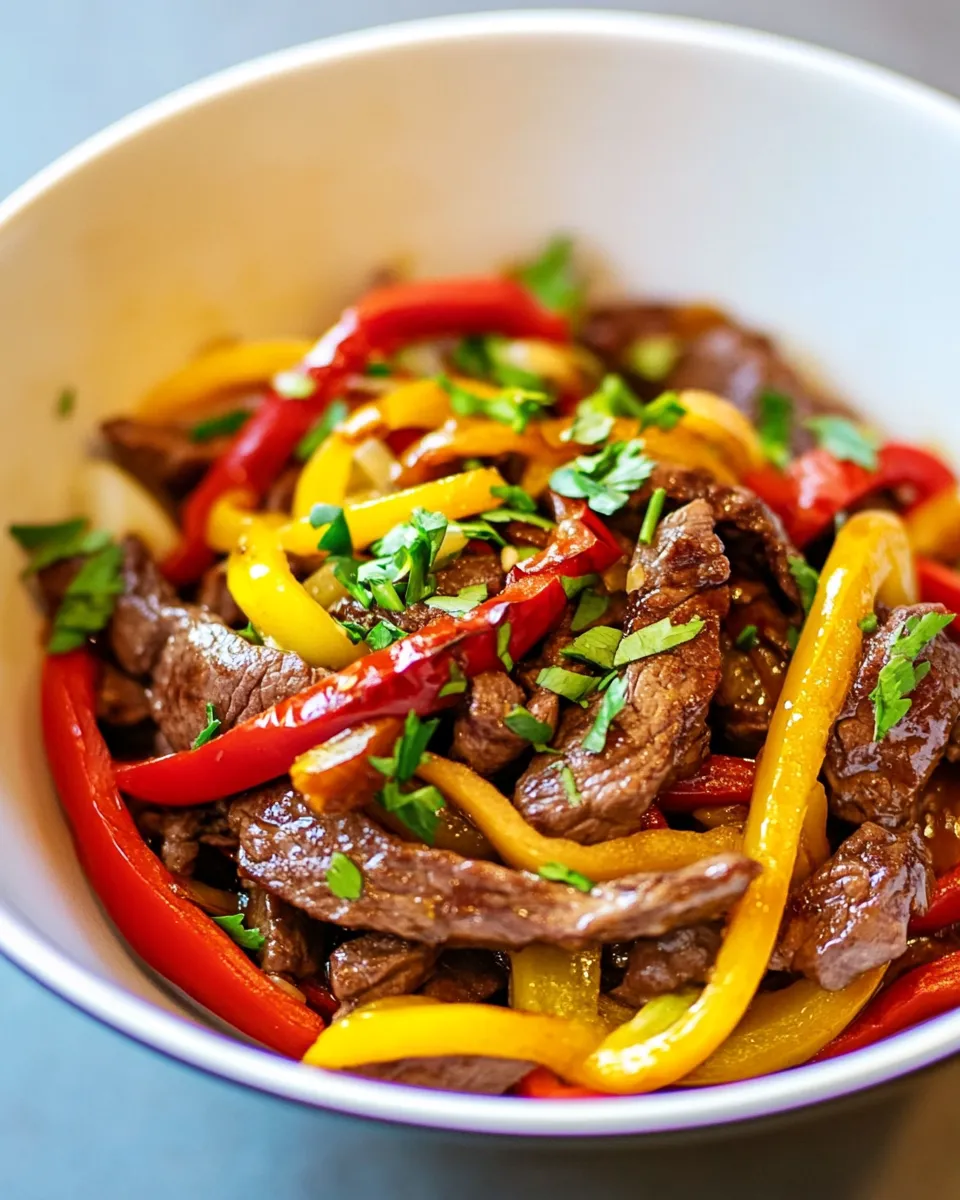 Best Pepper Steak Stir-Fry image