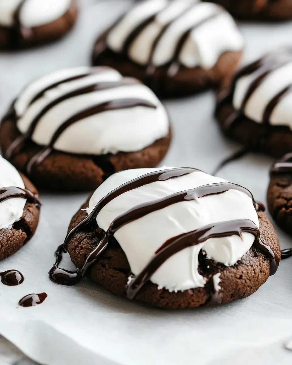 Classic Peppermint Pattie Cookies. photo