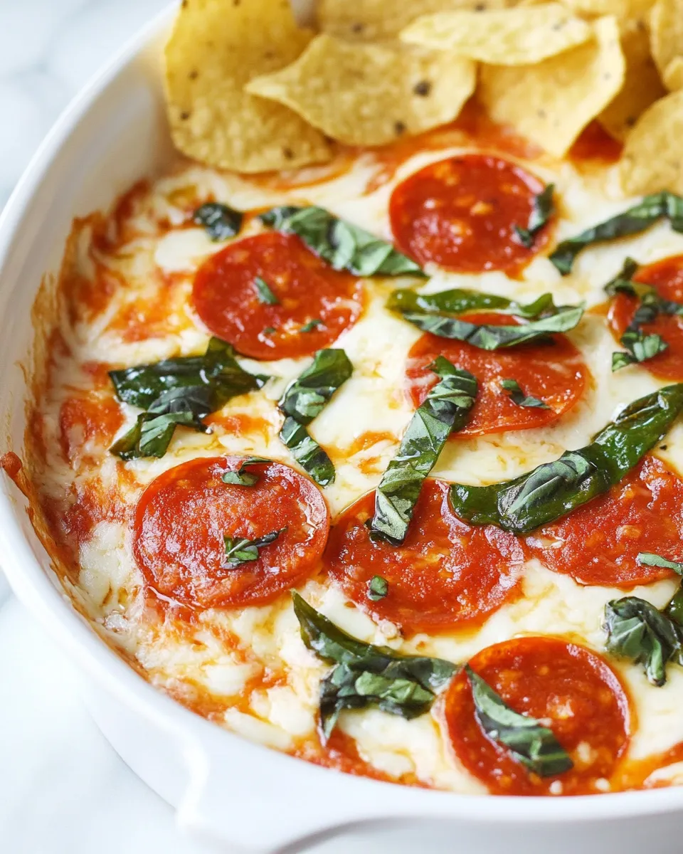 Homemade Pepperoni Ranch Chip Dip recipe photo