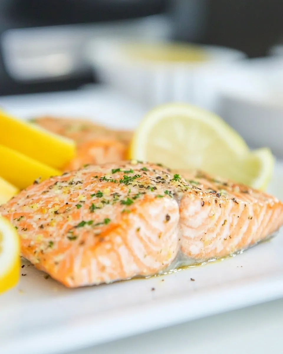 Easy Perfect Air Fryer Salmon Fillet photo