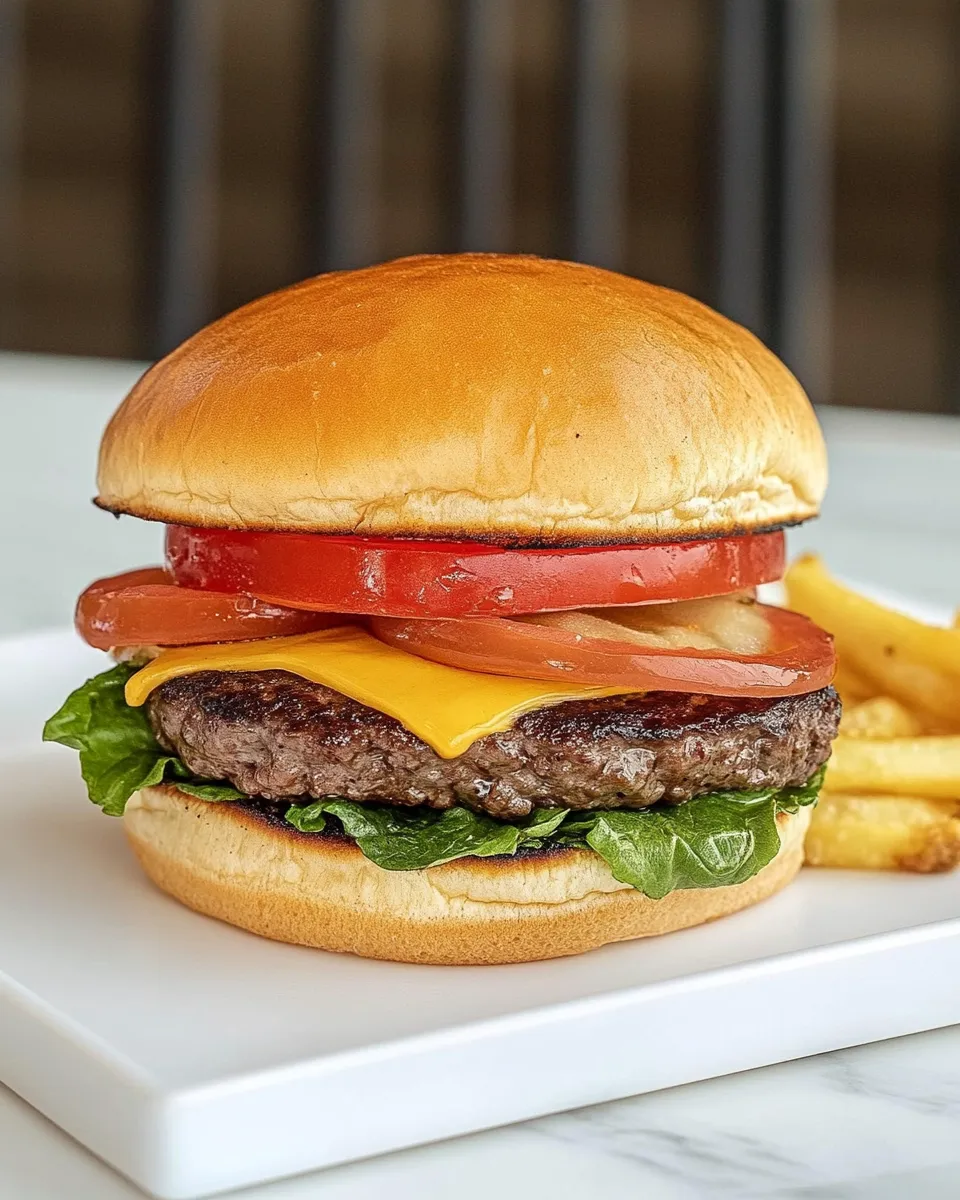 Delicious Perfect Copycat Chilis Big QP Burger Recipe image