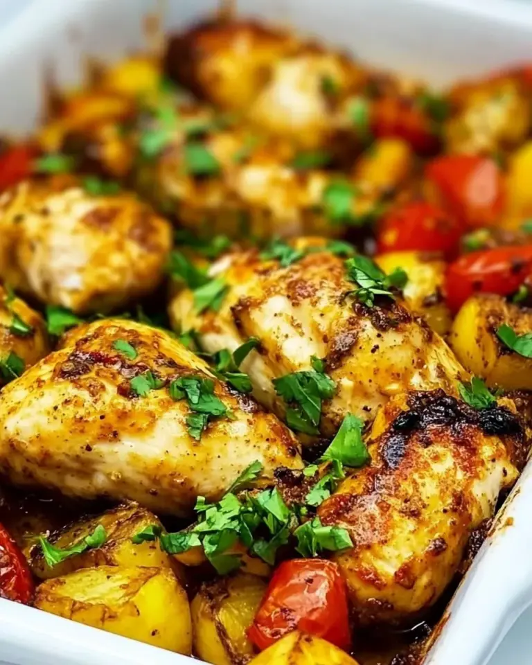 Homemade Peri Peri Chicken Tray Bake photo