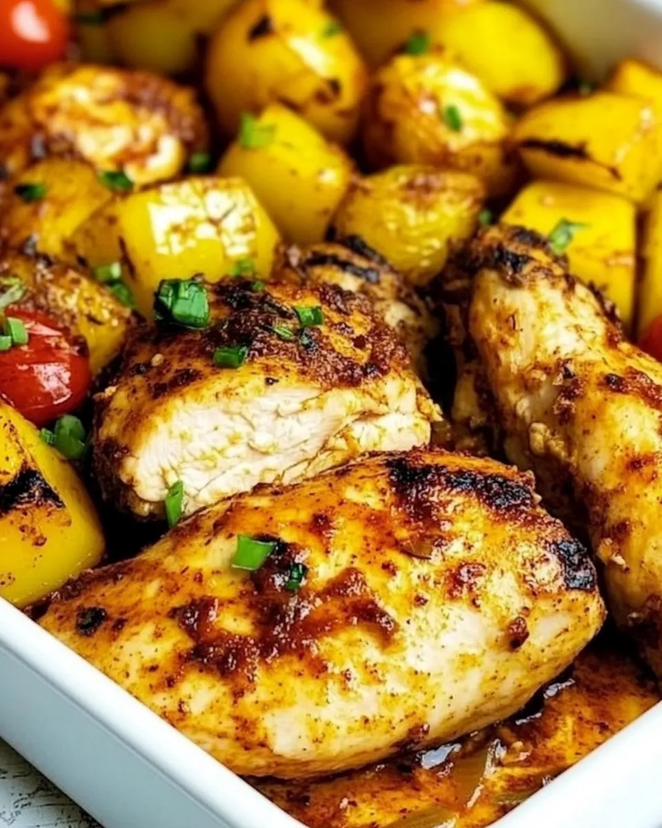 Easy Peri Peri Chicken Tray Bake recipe photo