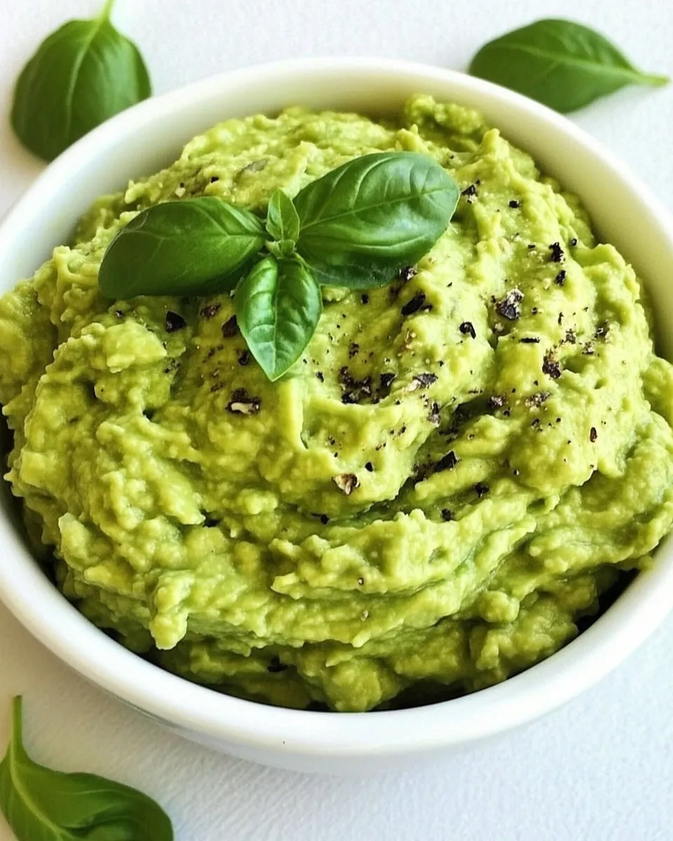 Homemade Pesto Guacamole photo