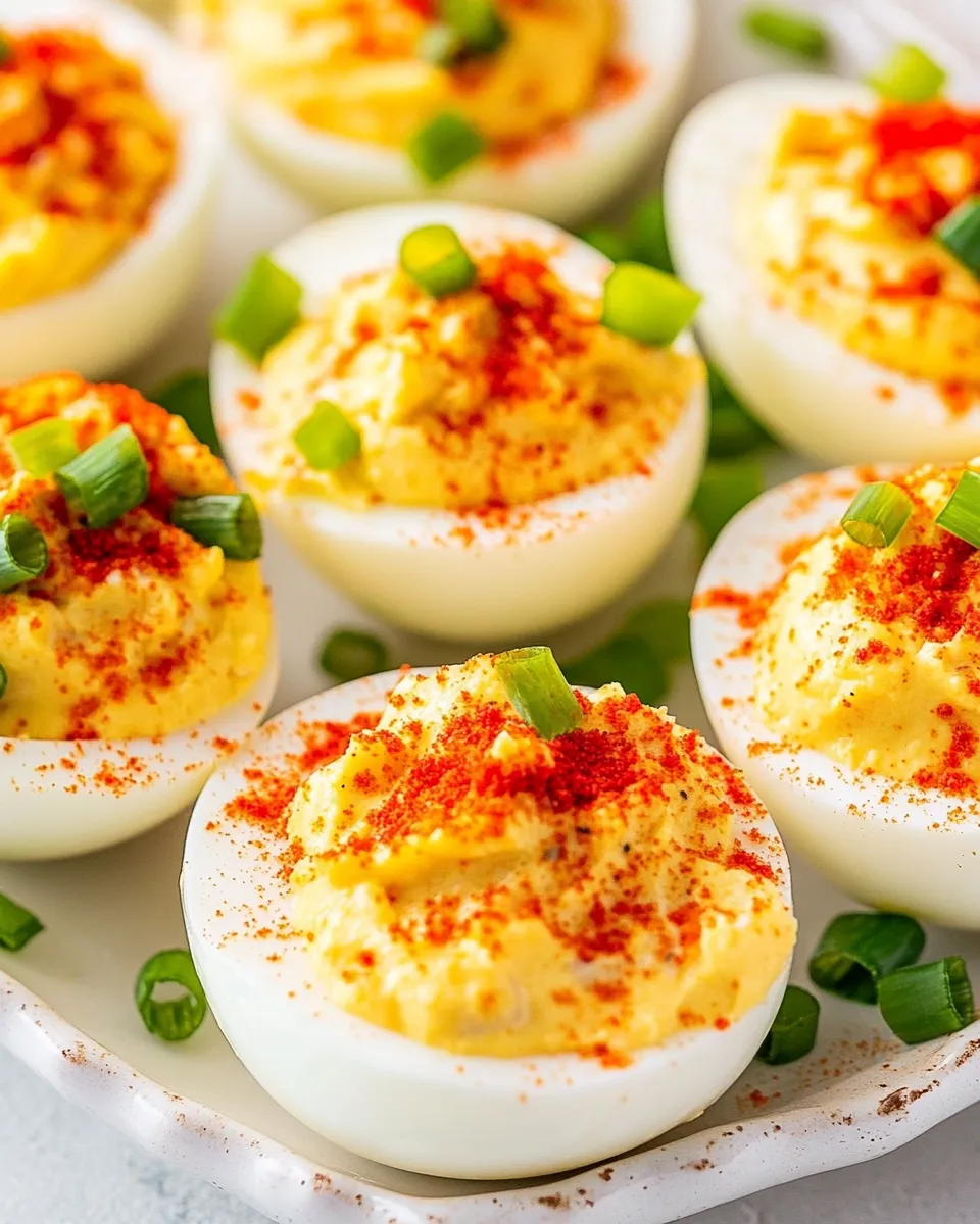 Classic Pimento Cheese Deviled Eggs image