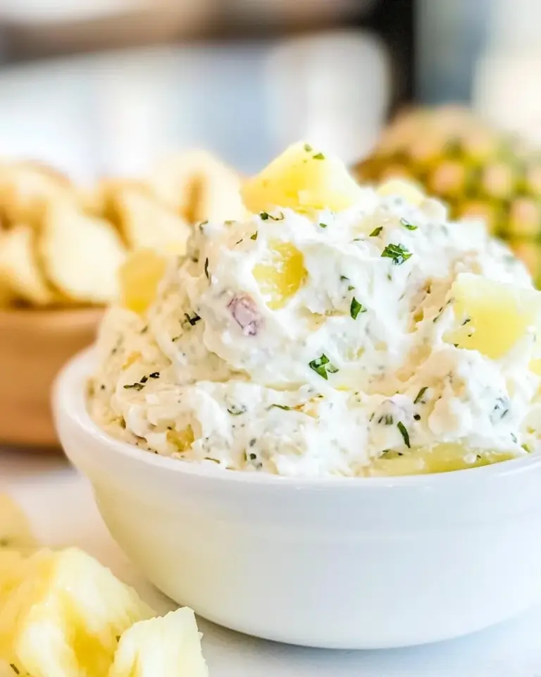 Homemade Pineapple Cream Cheese Dip photo