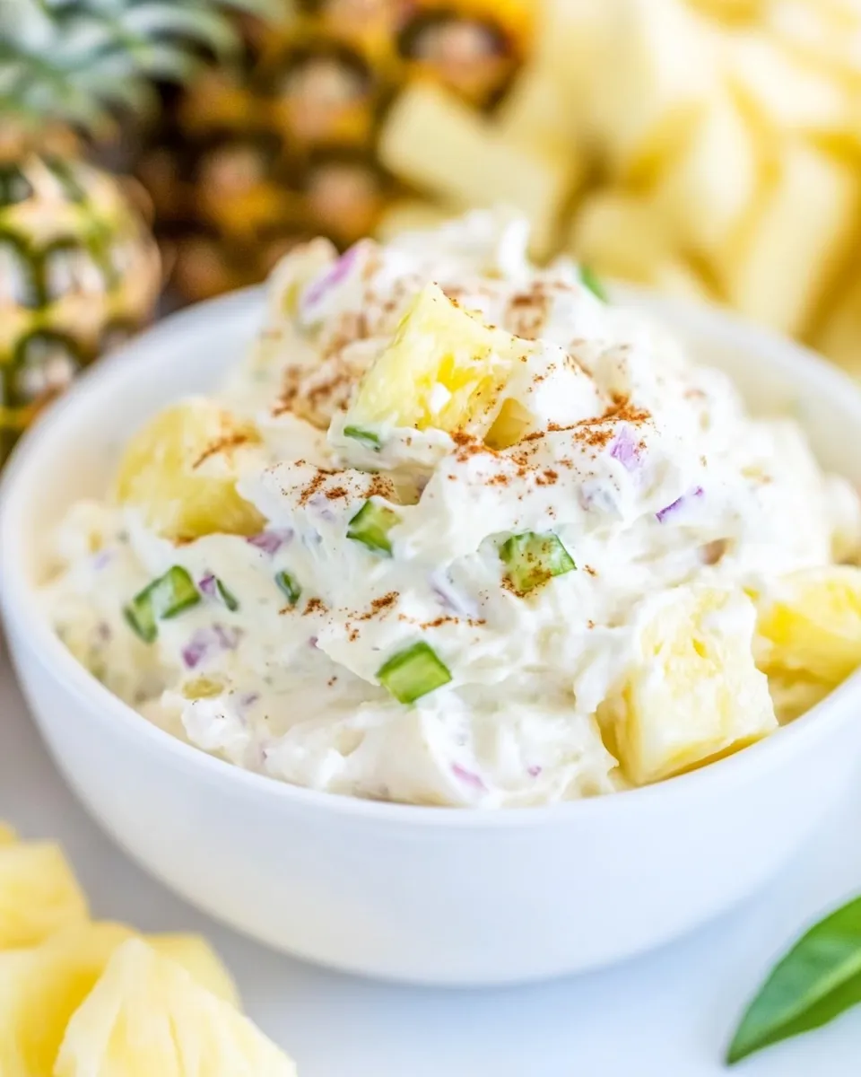 Easy Pineapple Cream Cheese Dip recipe photo