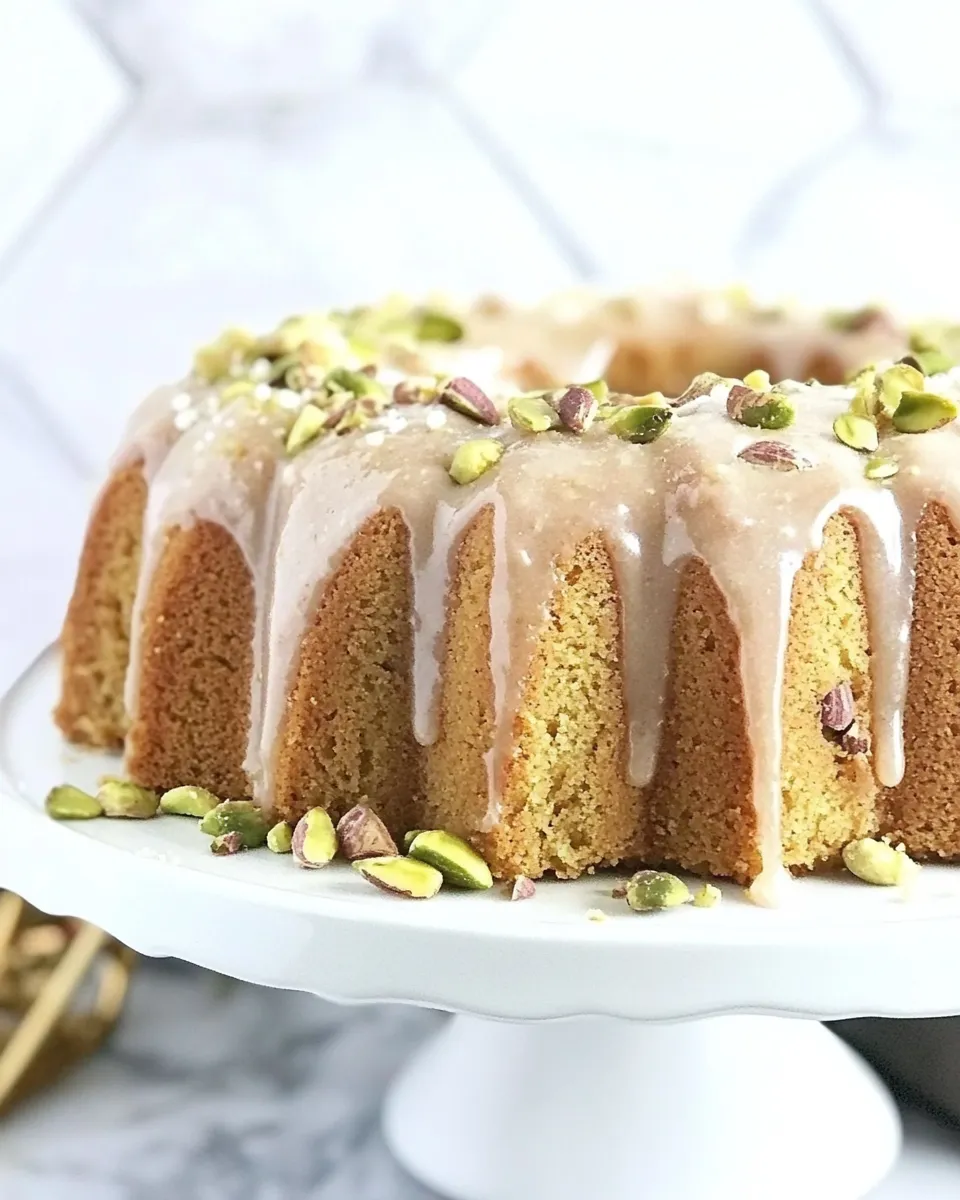 Easy Pistachio Pound Cake recipe photo