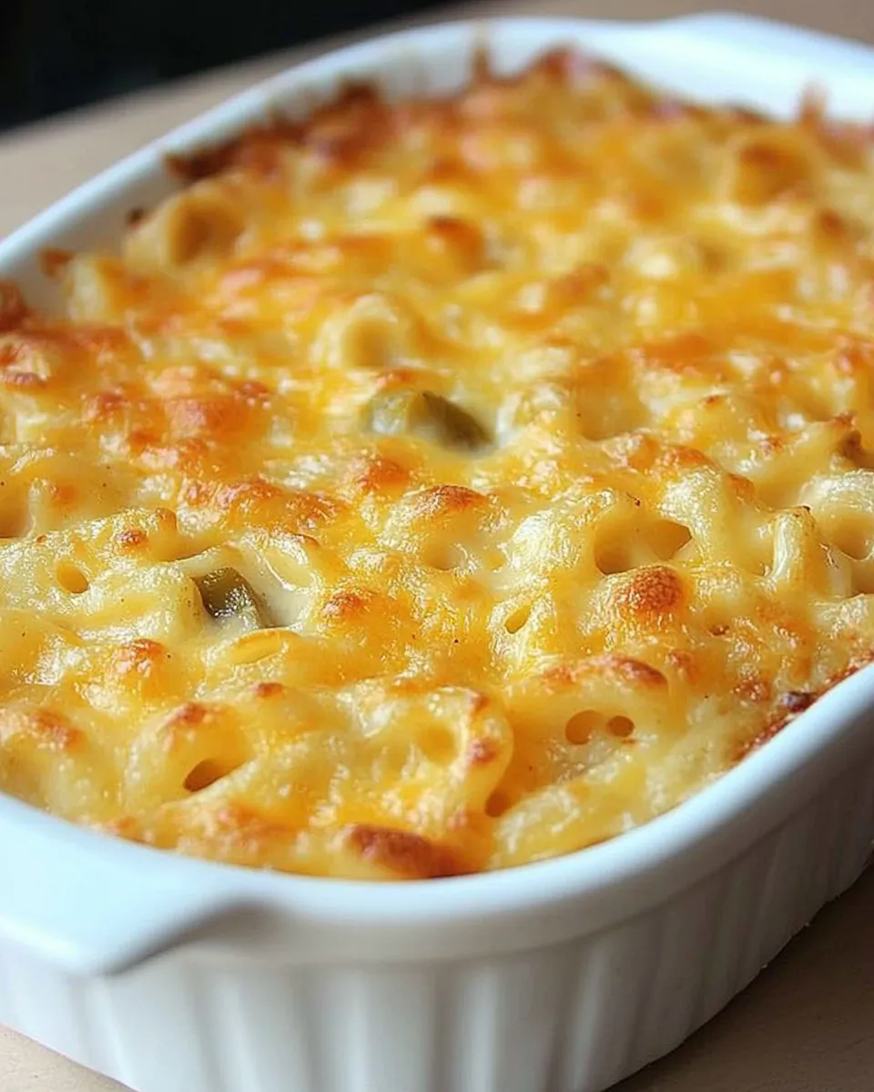Classic Poblano Macaroni and Cheese image