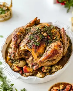 Homemade Pollo Horneado Navideo (Christmas Chicken) photo