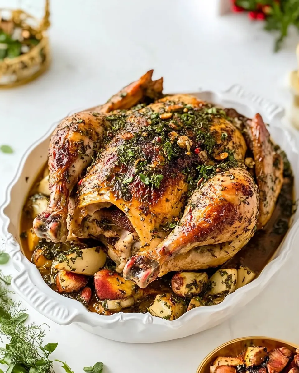 Homemade Pollo Horneado Navideo (Christmas Chicken) photo