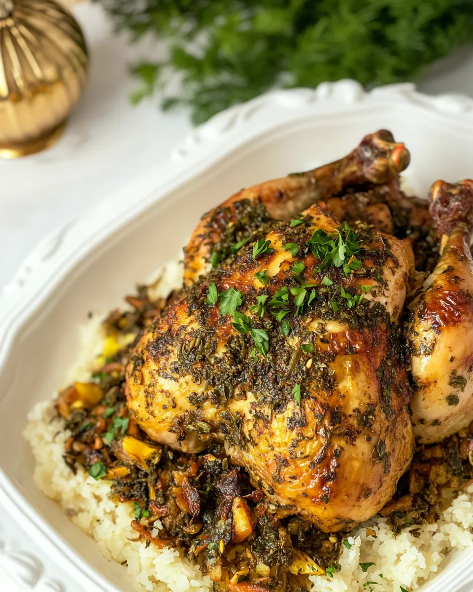Delicious Pollo Horneado Navideo (Christmas Chicken) image