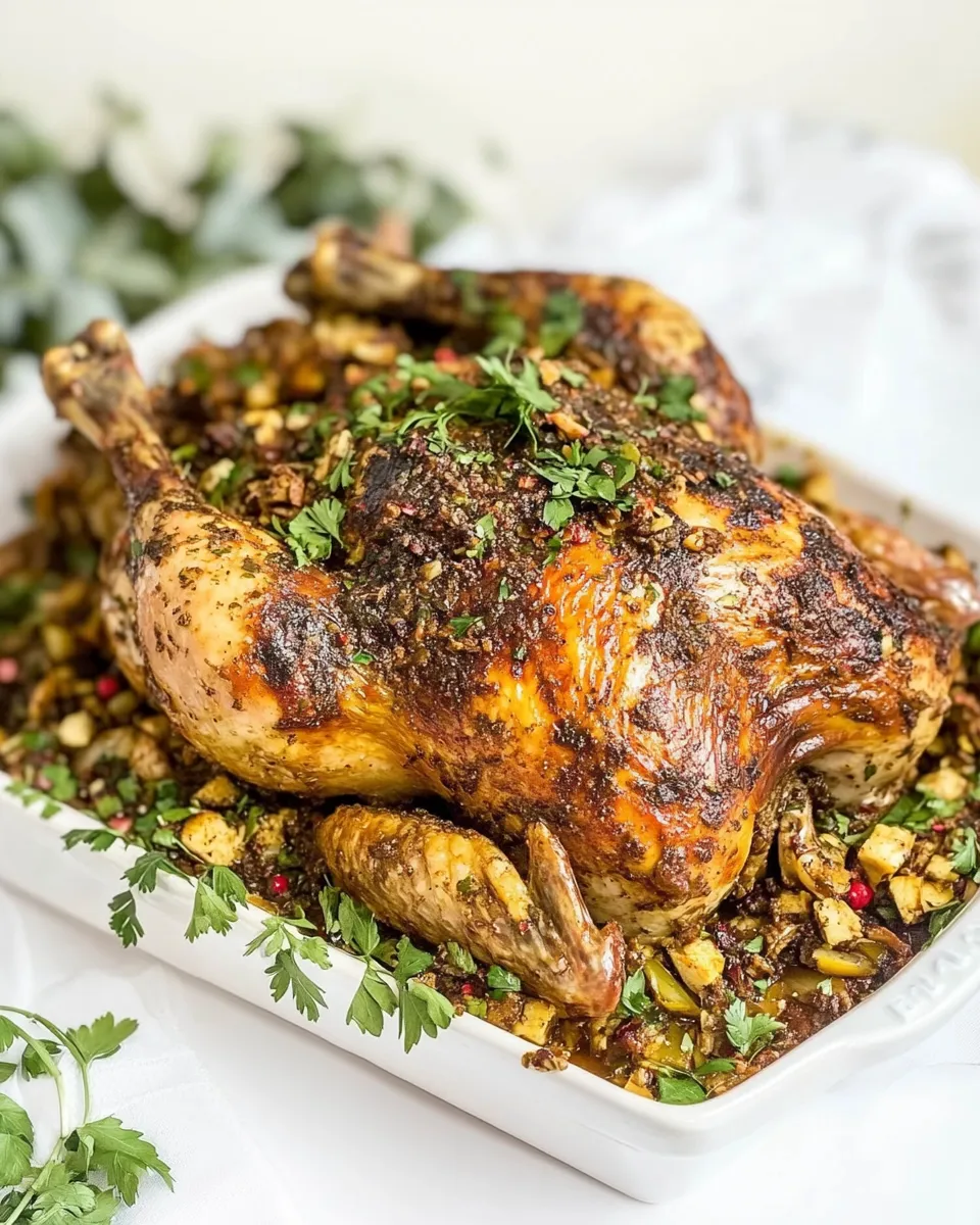 Classic Pollo Horneado Navideo (Christmas Chicken) recipe photo