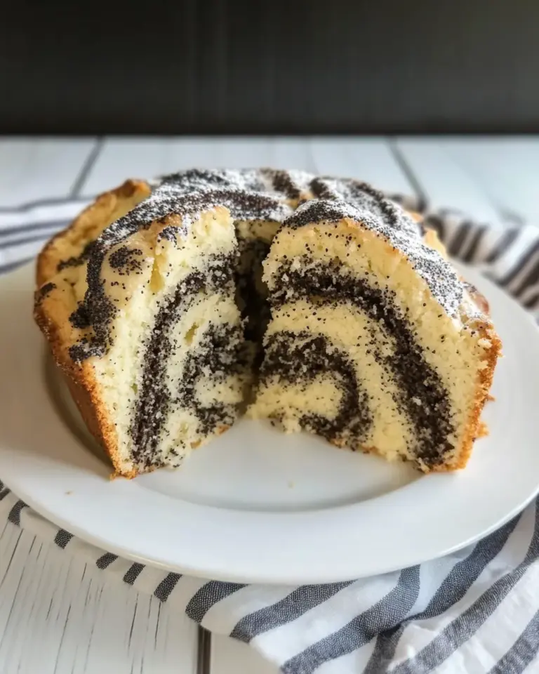 Homemade Poppy Seed Coffee Cake photo