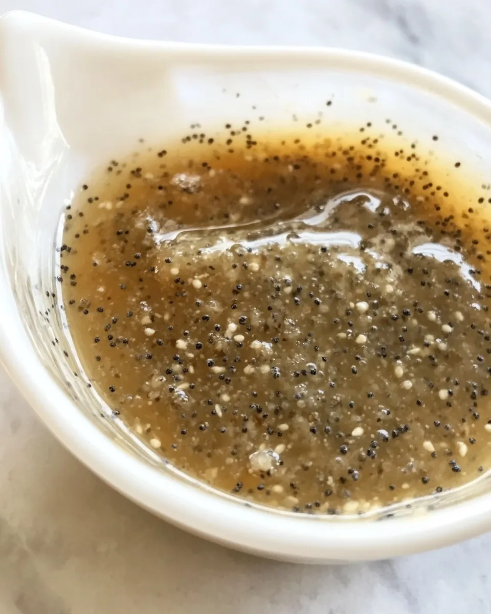 Homemade Poppy Seed Dressing Recipe photo