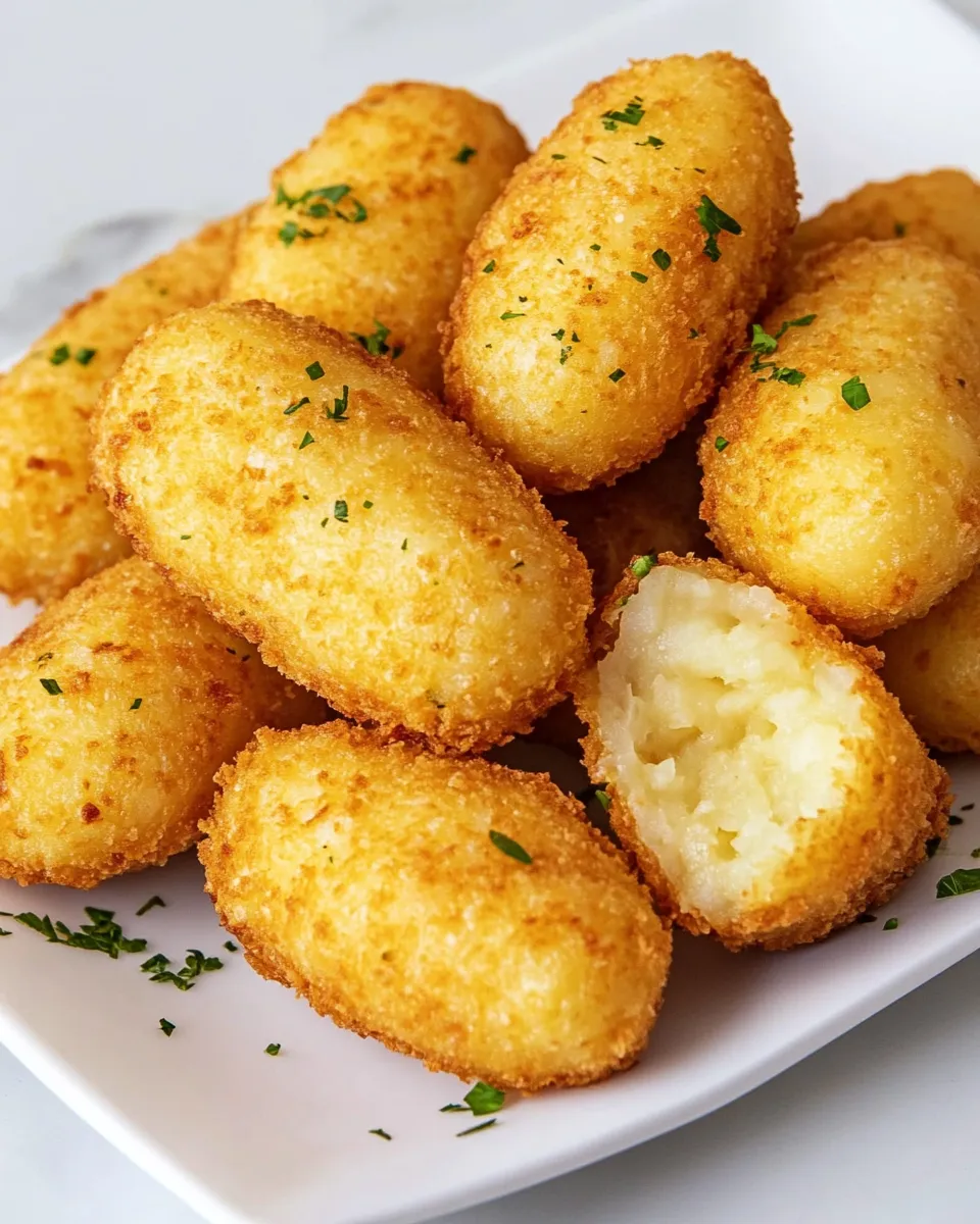 Easy Potato Croquettes recipe photo