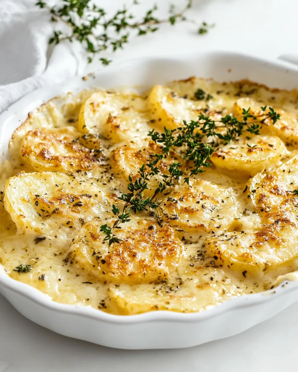 Homemade Potato Gratin photo