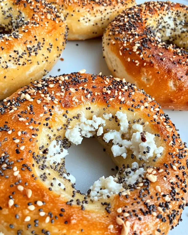 Homemade Protein Bagels with Cottage Cheese photo
