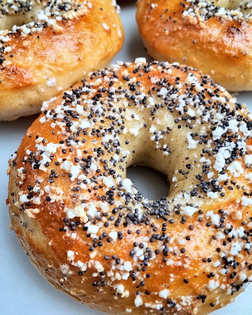 Delicious Protein Bagels with Cottage Cheese image