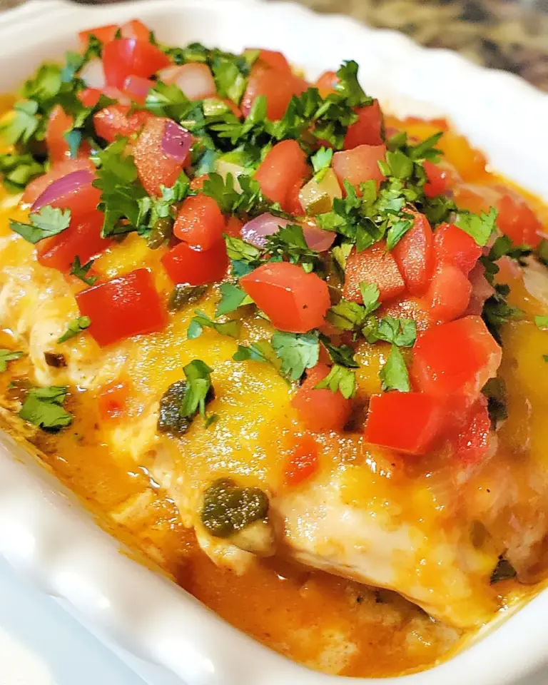 Homemade Queso Smothered Chicken photo
