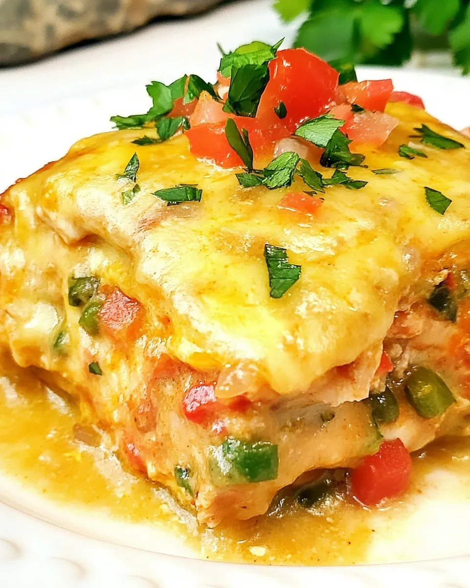 Easy Queso Smothered Chicken recipe photo
