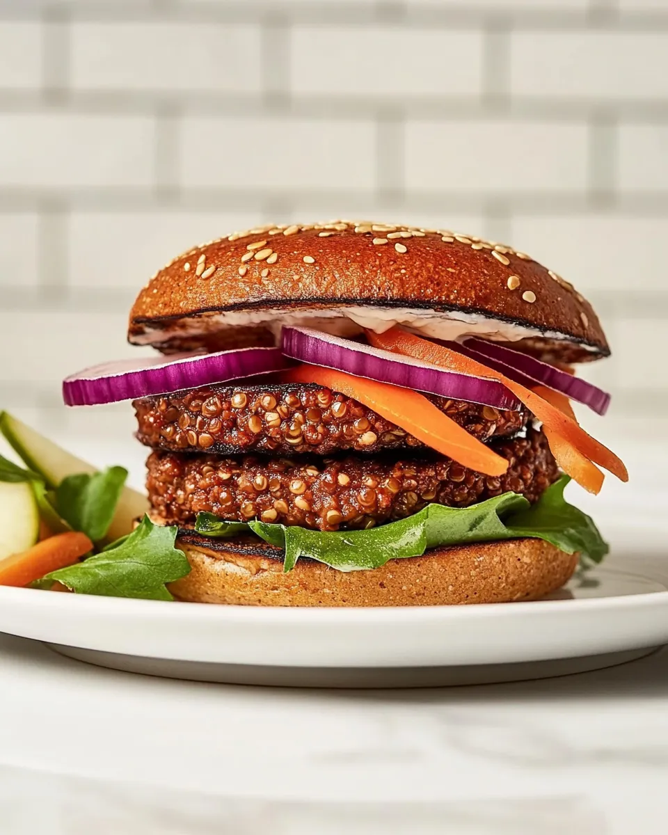 Easy Quinoa Burger recipe photo
