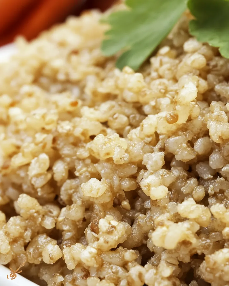 Healthy Quinoa Pilaf dish photo