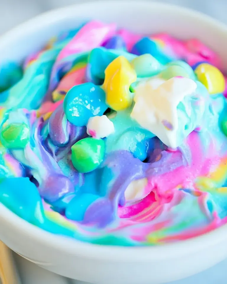 Homemade Rainbow Unicorn Dip photo