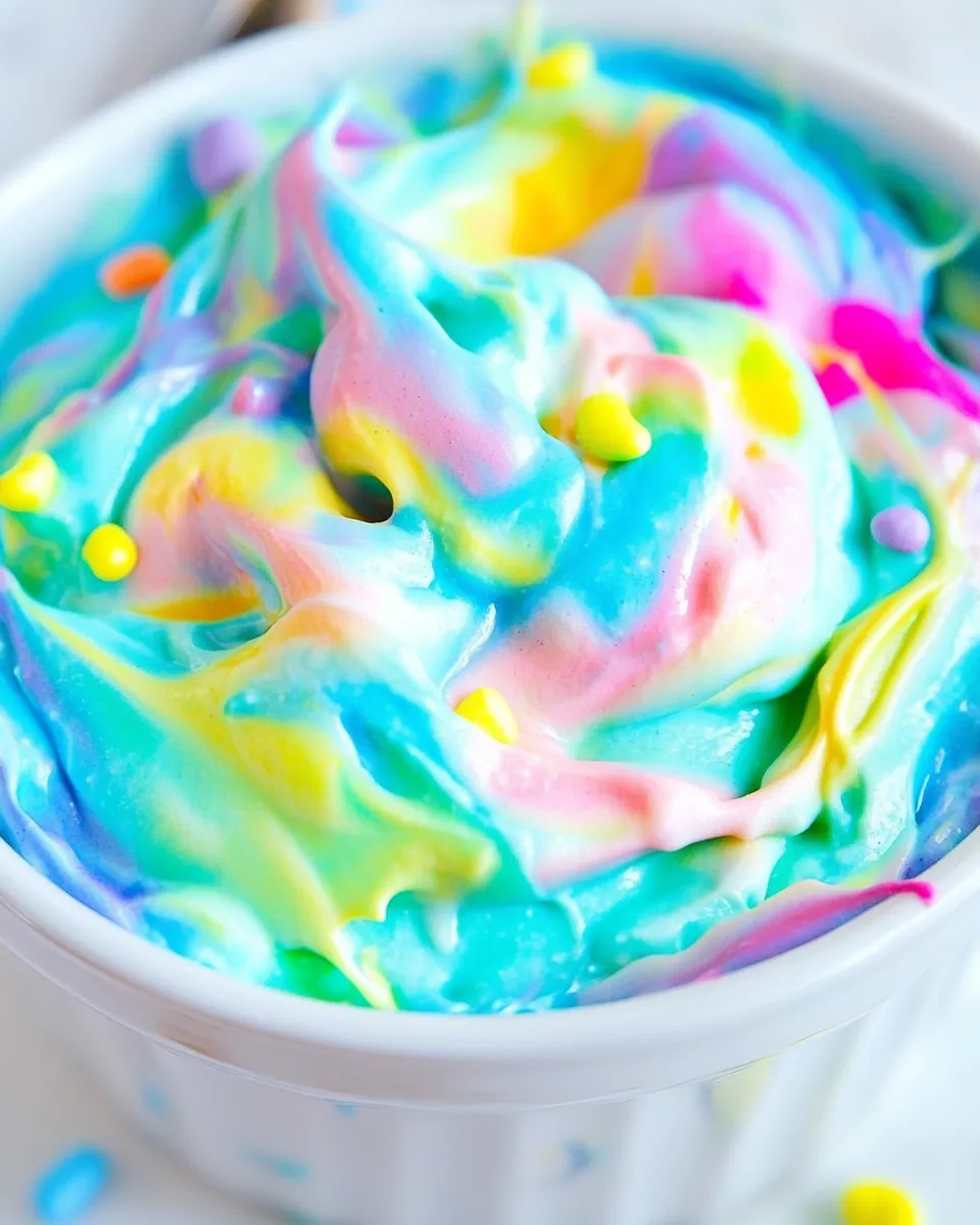 Tasty Rainbow Unicorn Dip shot