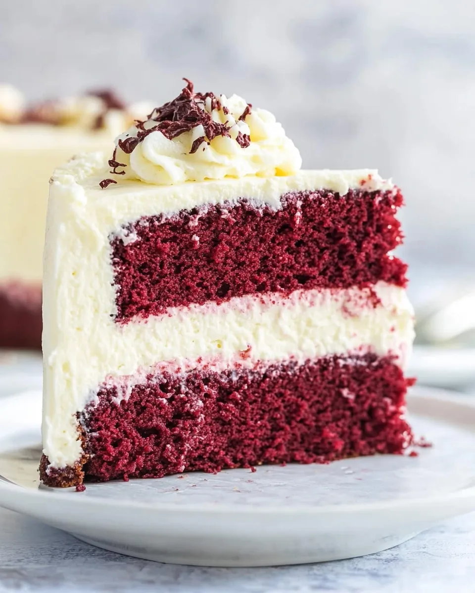 Easy Red Velvet Cake Cheesecake recipe photo