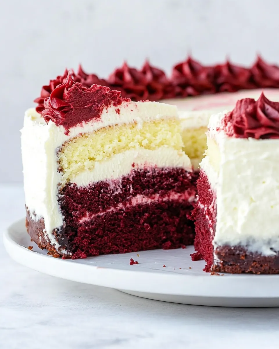Delicious Red Velvet Cake Cheesecake shot