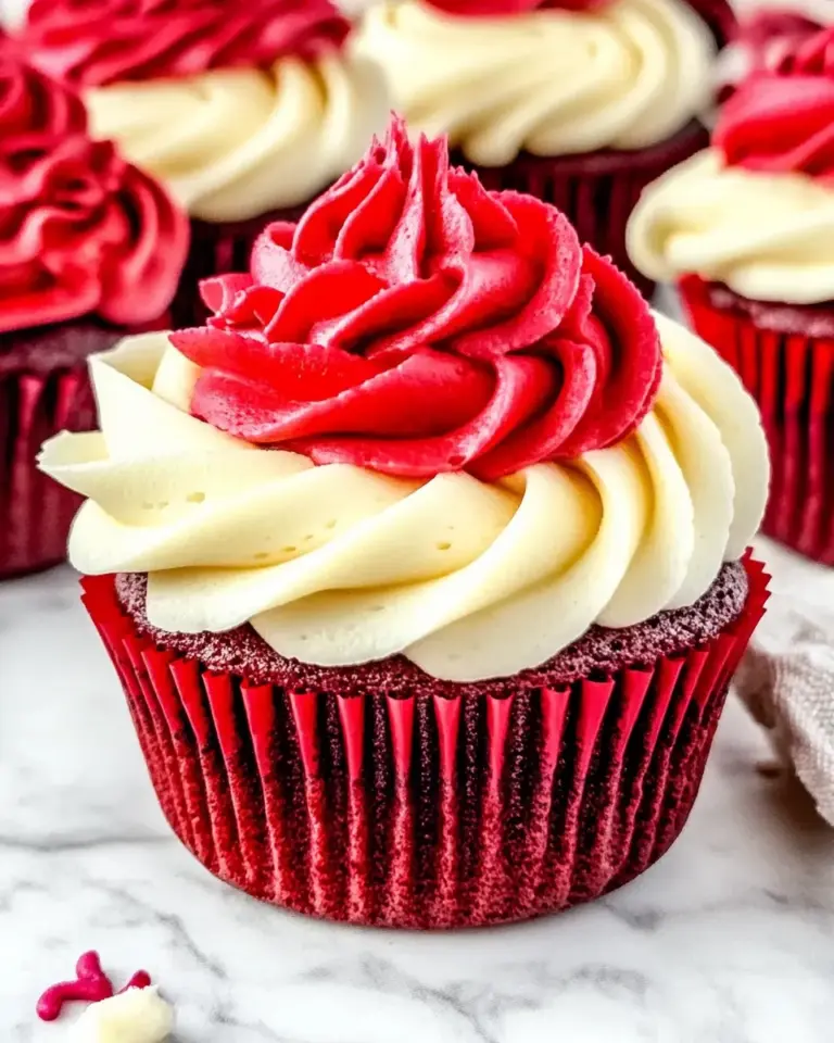 Homemade Red Velvet Cupcakes Recipe photo
