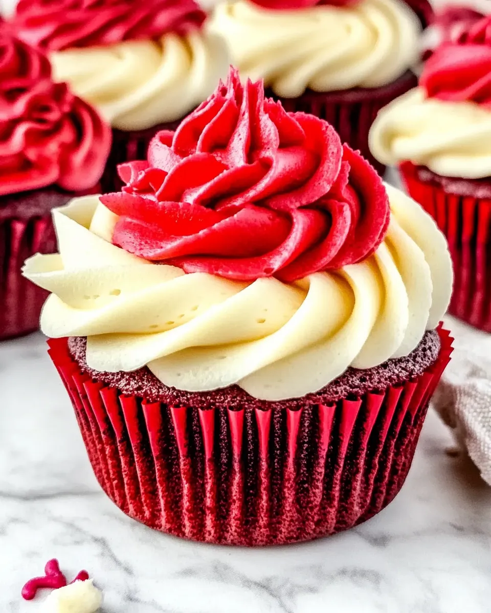 Homemade Red Velvet Cupcakes Recipe photo
