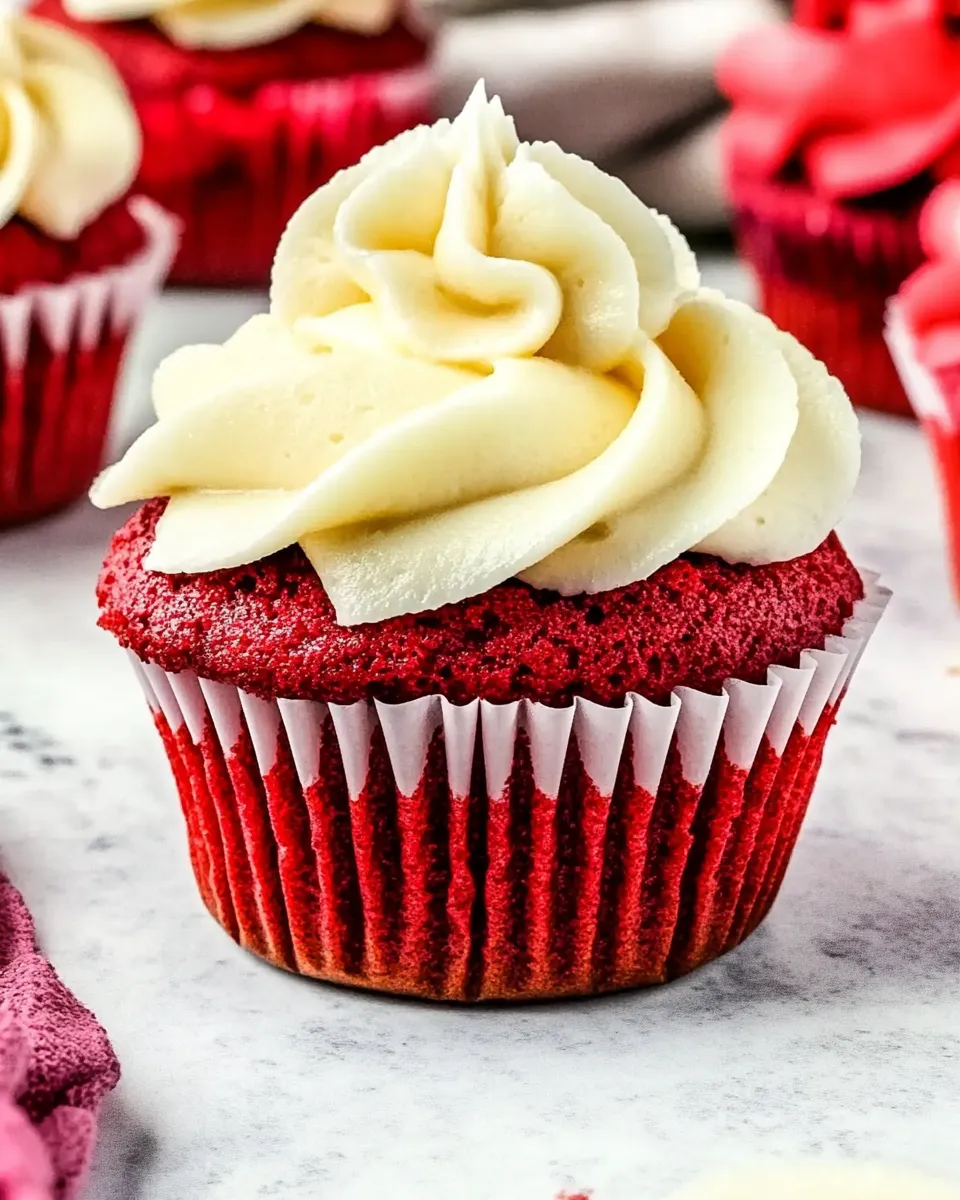 Classic Red Velvet Cupcakes Recipe image
