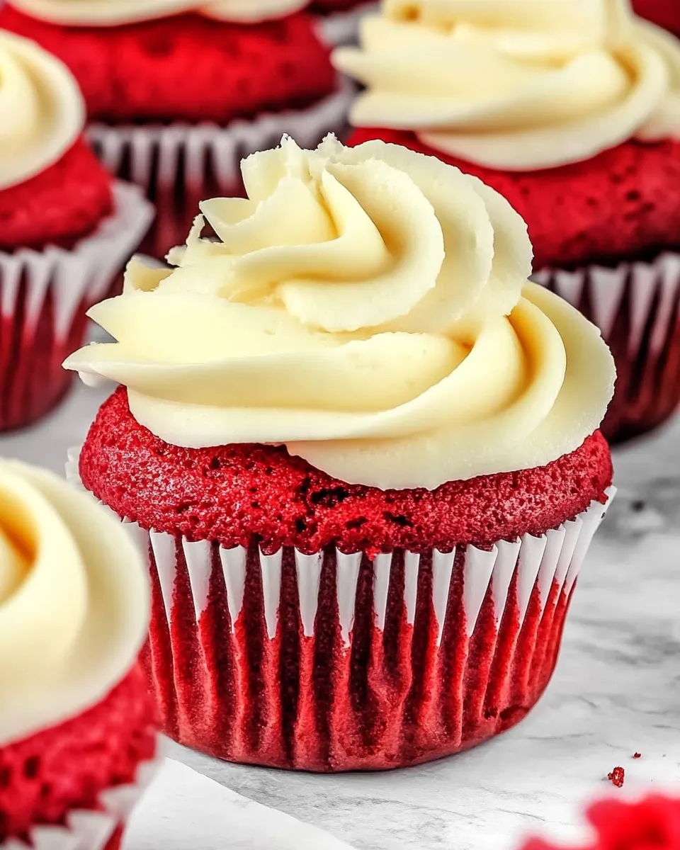 Delicious Red Velvet Cupcakes Recipe dish photo