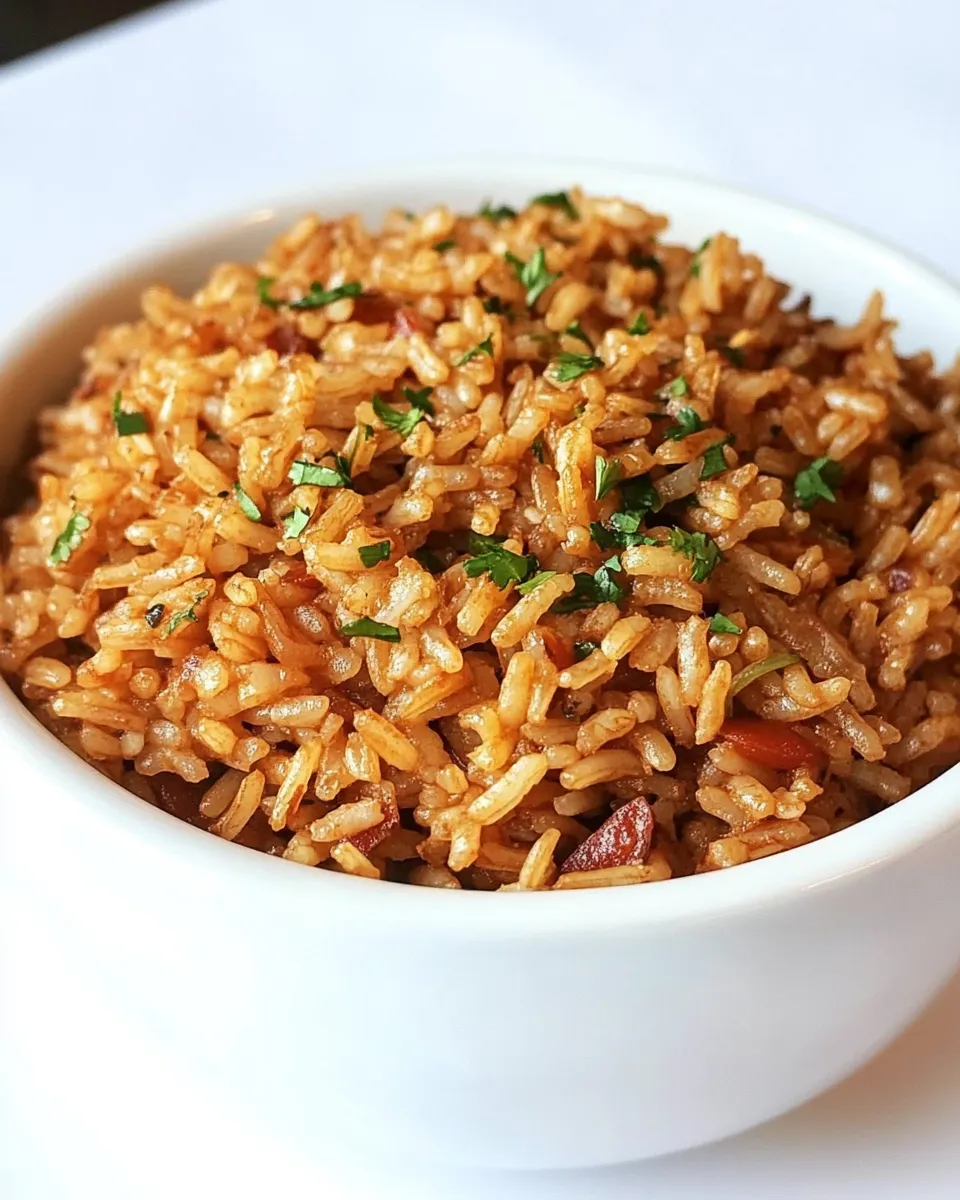 Classic Restaurant Style Mexican Rice image