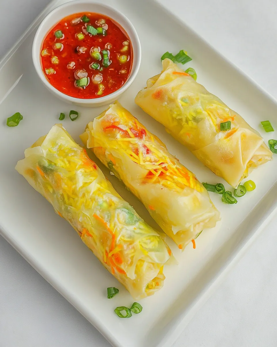 Delicious Rice Paper Samosa Rolls recipe photo