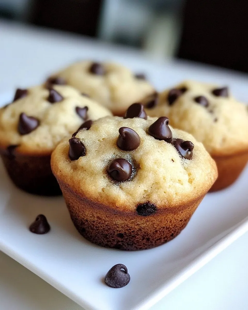 Delicious Ricotta Cheese Chocolate Chip Muffins shot