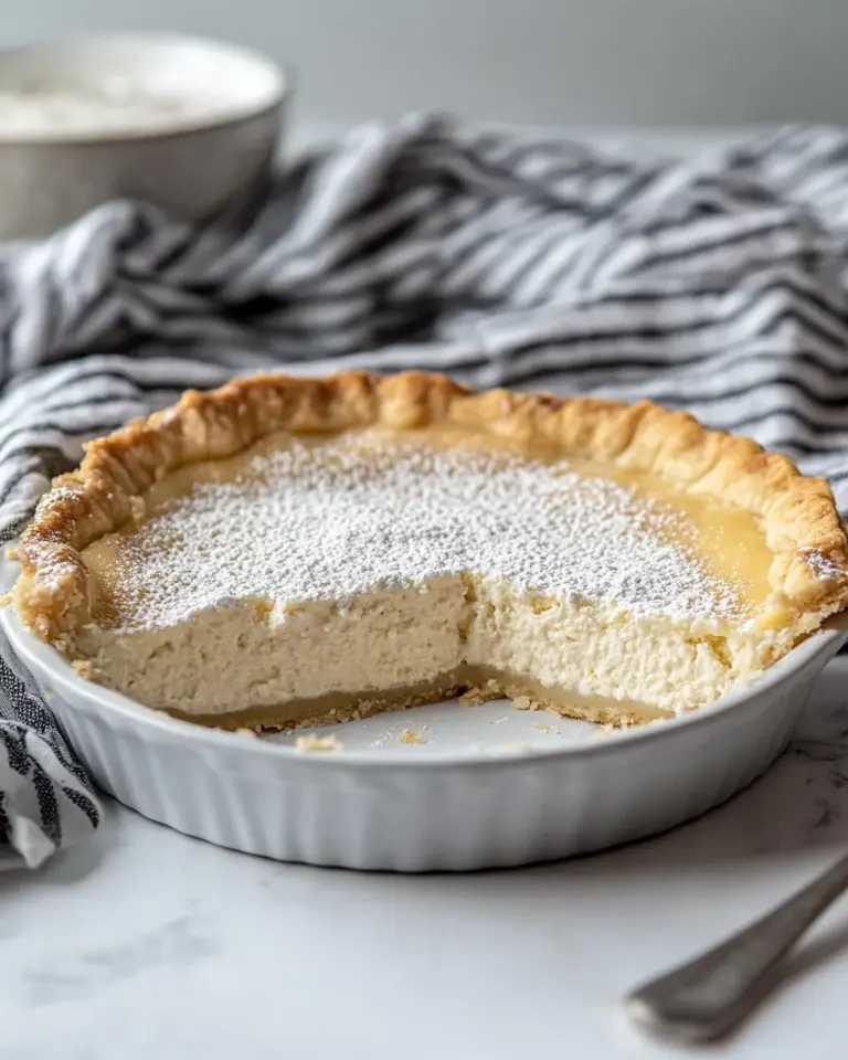 Homemade Ricotta Pie photo