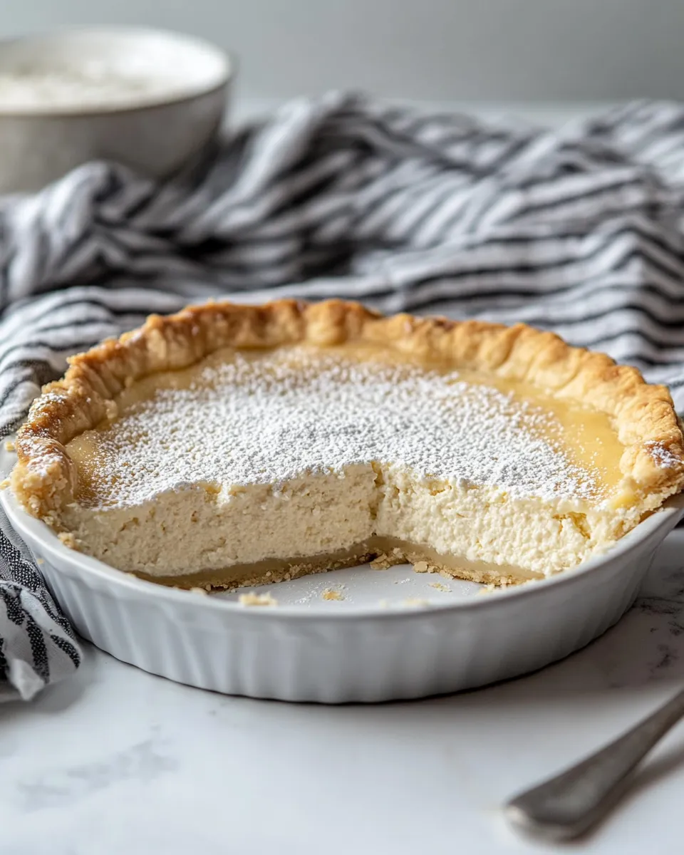 Homemade Ricotta Pie photo