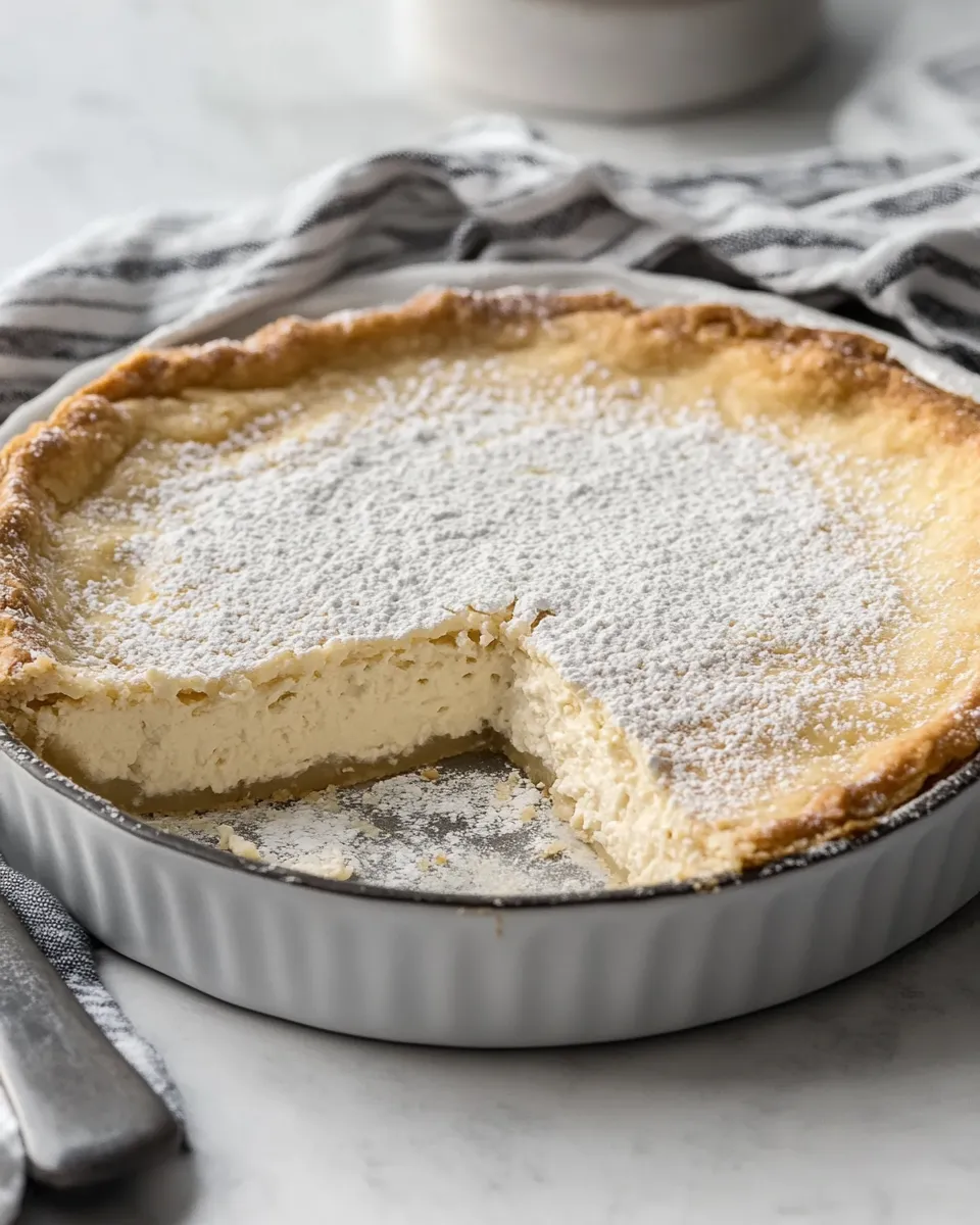 Easy Ricotta Pie recipe photo