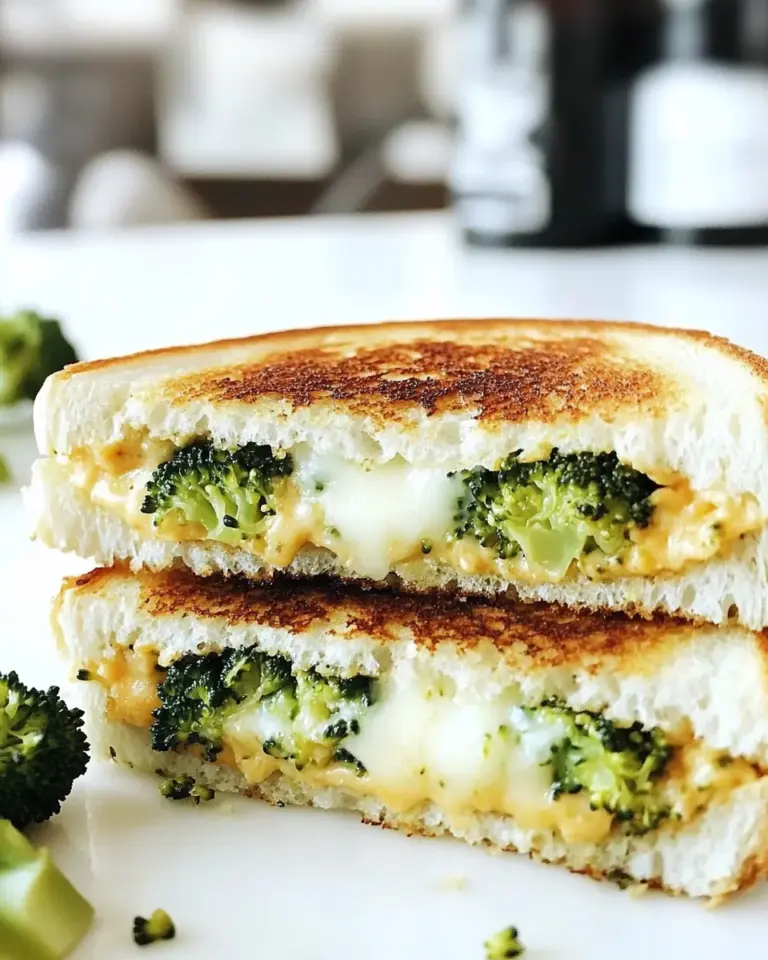 Homemade Roasted Broccoli Grilled Cheese photo