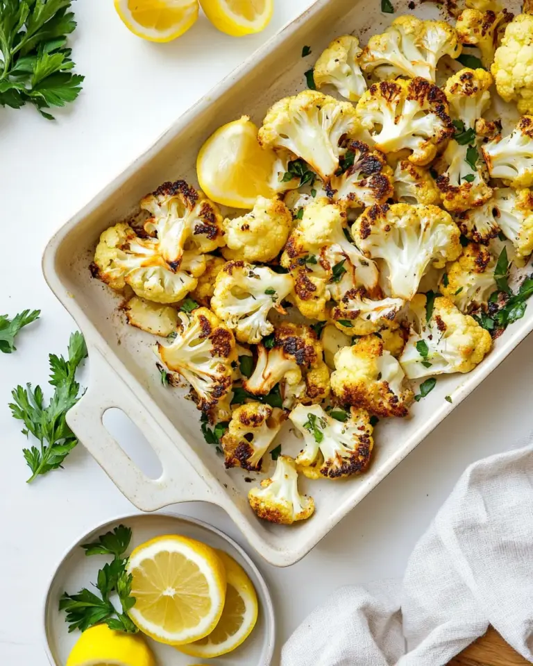 Homemade Roasted Cauliflower photo