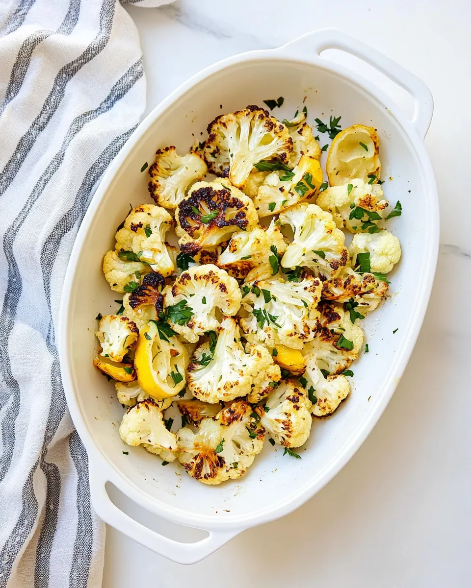 Classic Roasted Cauliflower image