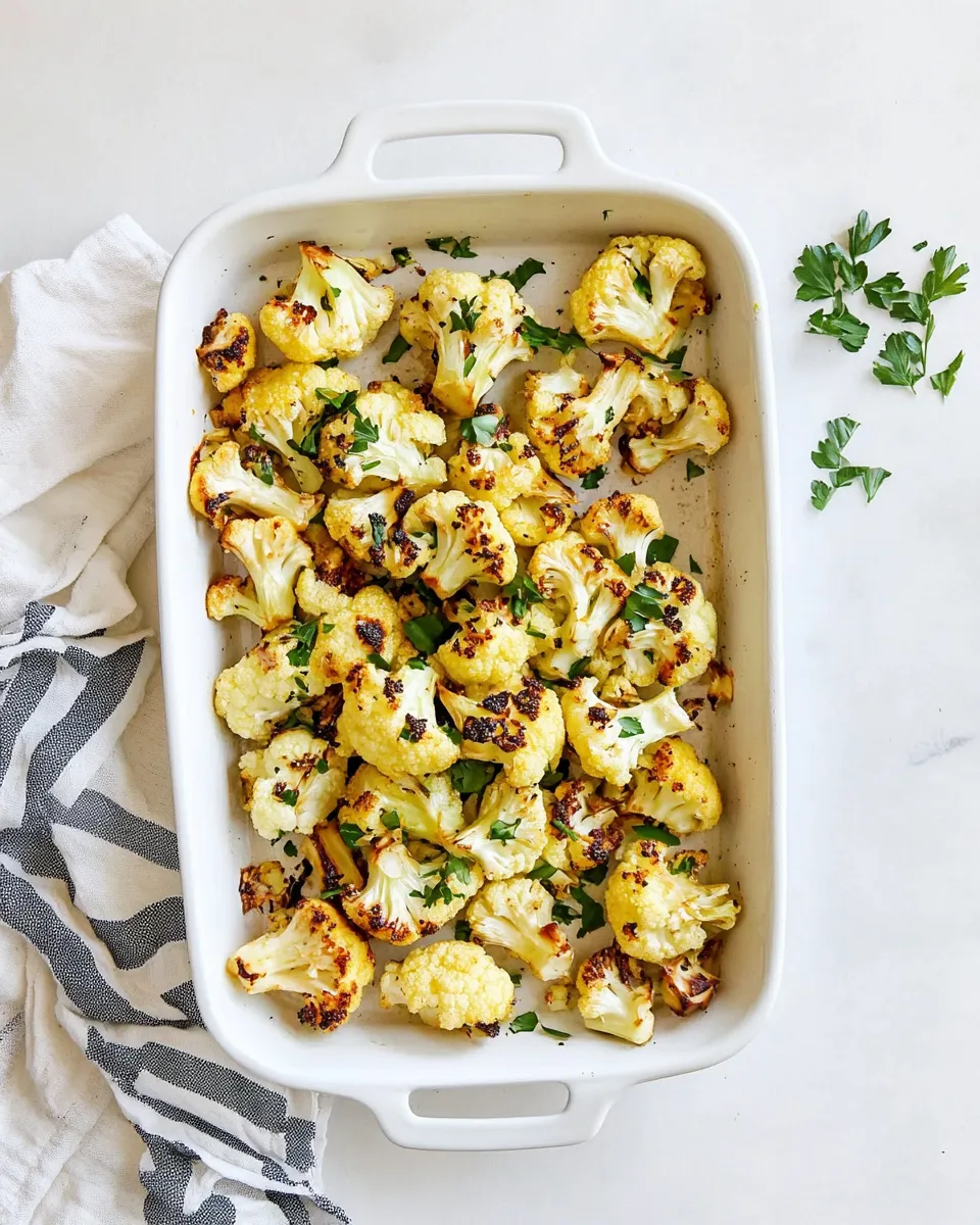 Easy Roasted Cauliflower recipe photo