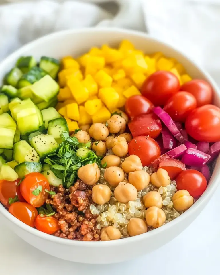 Easy Roasted Chickpea Quinoa Buddha Bowl photo