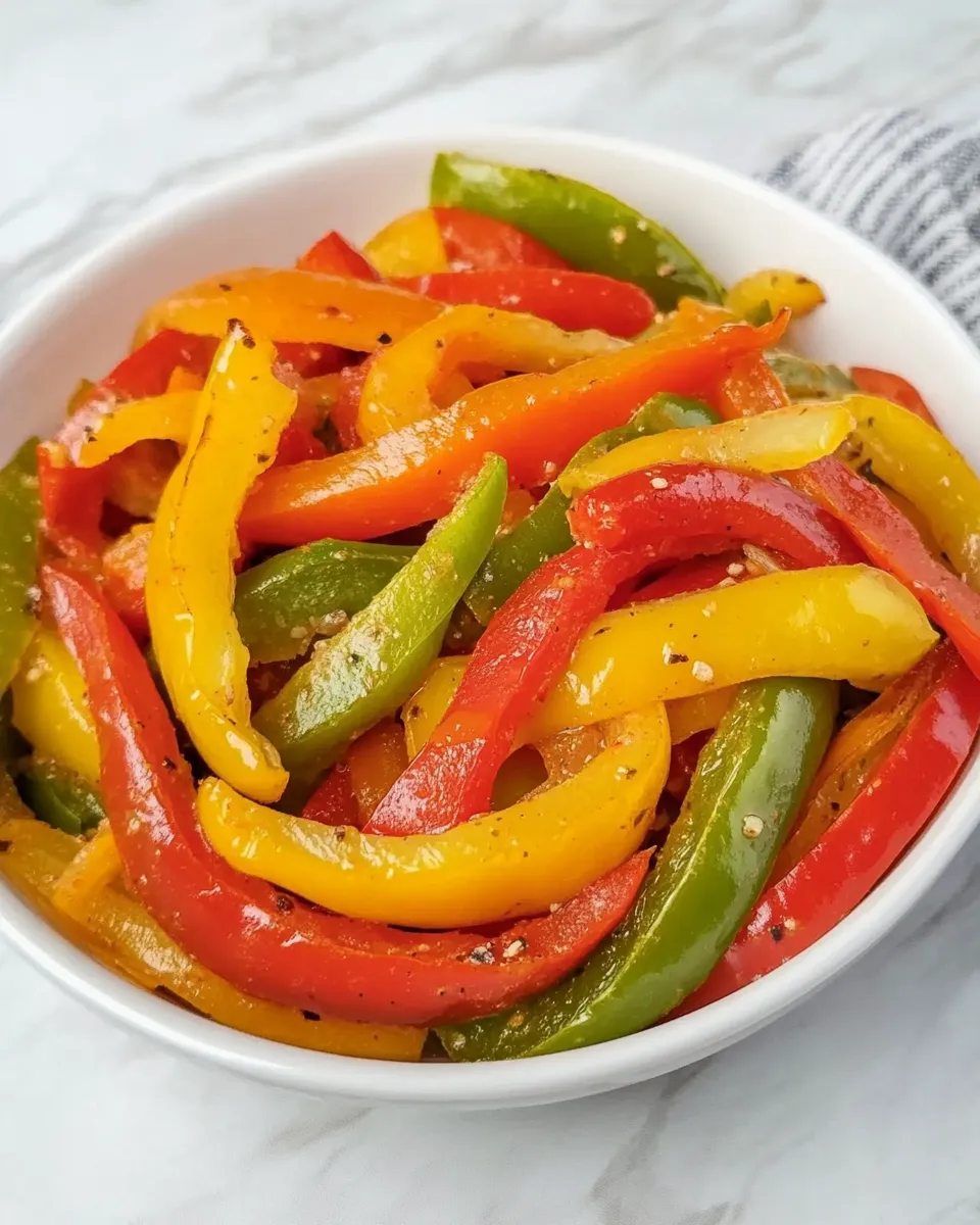 Easy Roasted Pepper Salad photo