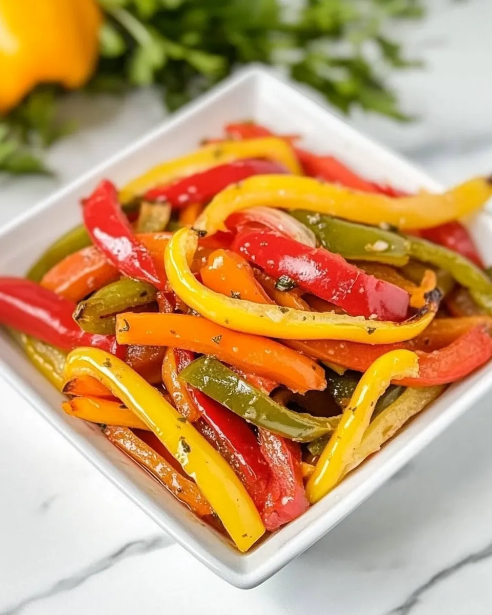 Delicious Roasted Pepper Salad image