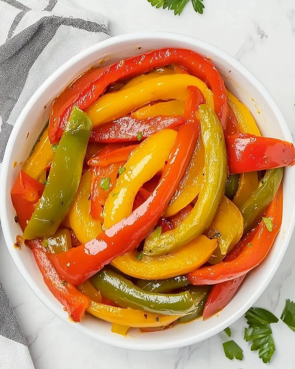 Fresh Roasted Pepper Salad dish photo