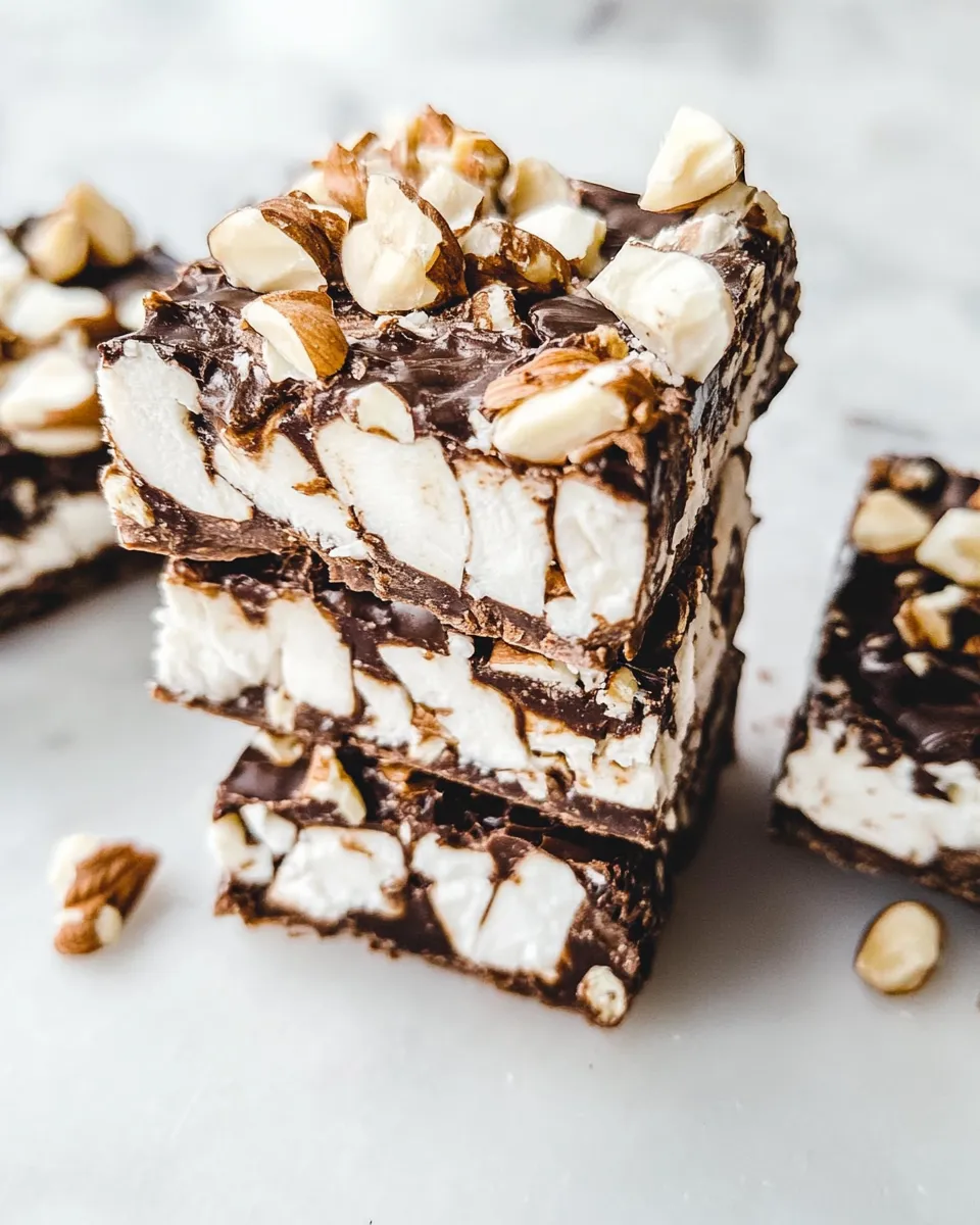 Homemade Rocky Road photo